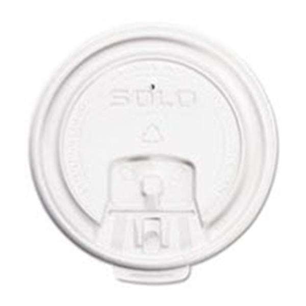 Lid Liftback SOLO Plastic 8 oz White 100/Package, 10 PK/CA